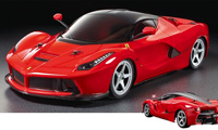 Tamiya La Ferrari na podwoziach TB-04, TT-01 i TT-02